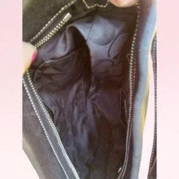 Coach Vintage Black East West Legacy Tassel  #1417 - Picture 8 of 12